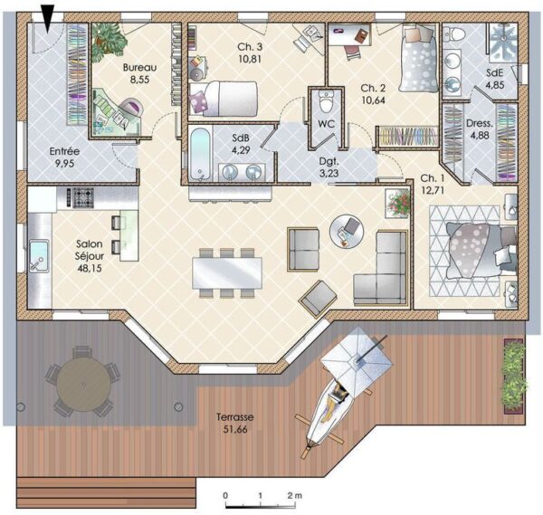 Une maison pour les amoureux du bois – Image 2
